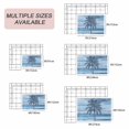 thumbnail image 6 of Navy Blue Palm Tree Outdoor Rug for Patio/Deck/Porch, Non-Slip Large Area Rug 5 x 7 Ft, Coastal Tropical Trees Vintage Summer Indoor Outdoor Rugs Washable Area Rugs, Camping Rug Carpet Runner, 6 of 8
