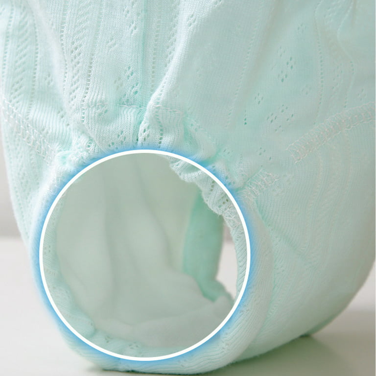 Reusable Waterproof Rubber Training Underwear for Toddler Plastic Potty  Training Underwear, 4 Packs, 6T