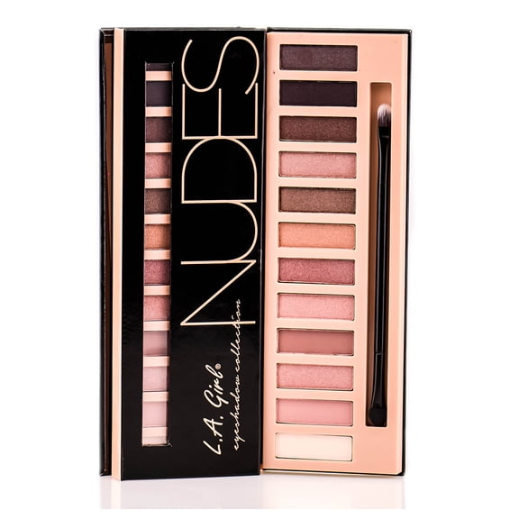 L.A. Girl Beauty Brick Eyeshadow Collection Palette, Nudes