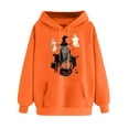 thumbnail image 3 of QQAMB Oversized Sweatshirts for Women Halloween Graphic Printed Drawstring Loose Comfy Hoodies Sweatshirts with Pocket, 3 of 4