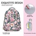 thumbnail image 5 of "Wildflower Whimsy Backpack - Sunflower Themed College Bookbag with Anti-Theft Back Pocket, Roomy Interior for School Supplies & Textbooks", 5 of 6