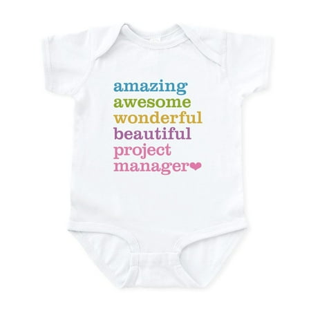 

CafePress - Project Manager Body Suit - Baby Light Bodysuit Size Newborn - 24 Months