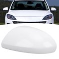 thumbnail image 1 of SIDE MIRROR CAP COVER WHITE STYLISH LOOK PROTECTION SCRATCH RESISTANT FOR 2 3 6, 1 of 7
