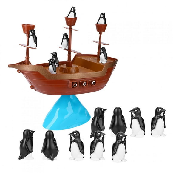 Juego de escritorio interactivo Penguin para padres e hijos, superposición de juego de entrenamiento de equilibrio