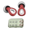 thumbnail image 1 of Hgesaa Loop Mute Sleep Earplugs Soft Reusable Flexible Silicone Hearing For Noise Reduction And Flight, 1 of 9