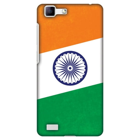 Vivo Y35 Case, Vivo V1 Case - One India, Hard Plastic Back Cover. Slim Profile Cute Printed Designer Snap on Case with Screen Cleaning (Best Car Designer In India)