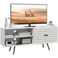 thumbnail image 1 of HOMCOM Meuble TV pour Téléviseurs jusqu'à 65 Pouces avec Prises Électriques, Armoire de Rangement, 1 of 10