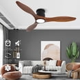 thumbnail image 5 of Wozzio 52-Inch Ceiling Fan with Integrated LED Light and Remote Control for home,living room and more, 5 of 8