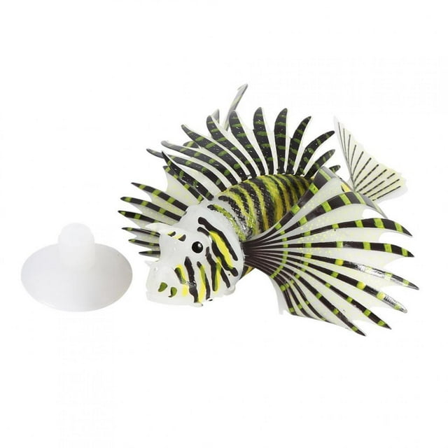 LAFGUR Aquarium Artificial Fish Tank Landscape Decoration Glow Simulation Animal Ornaments,Fake Fish