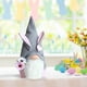 thumbnail image 4 of Juguetes y pasatiempos, juguetes, peluches, peluches, decoraciones de Pascua, linda pareja de conejitos enanos de pie, muñecos sin rostro, decoración para el hogar, muñecos de peluche, 4 of 5