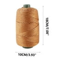 thumbnail image 3 of AYktou 32 Colors Macrame Cotton Cord 200g/7.05oz,100% Natural Handmade 4 Strands Twisted Cotton Rope Polyester Thread Spools for Wall Hanging Plants Hangers Gift Wrapping Tapestry DIY Crafts, 3 of 5