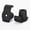 Black(1"), variant on SupreGear 2-Pack 1 1/8" Ball-Type Walker Glide Caps, Replacement Tips for Folding Walkers, Black