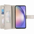 thumbnail image 4 of Funda cartera GANGXUN para Samsung Galaxy A54 5G , cuero PU con tarjetero, cremallera, correa de mano, soporte y protección 448°, 4 of 6