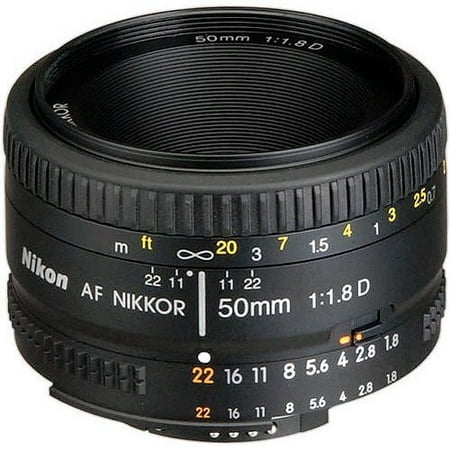 Nikon AF Nikkor 50mm f/1.8D Standard Lens