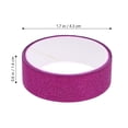 thumbnail image 2 of LOLIPPYY Glitter Washi Tape for Holiday Wrapping, Scrapbooking, Crafts and Decorative Uses, Sparkly Adhesive Tape, 2 of 7