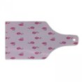 thumbnail image 1 of Floral Cutting Board, Blooming Romantic Flowers with Mini Polka Dots on the Background Garden Art, Decorative Tempered Glass Cutting and Serving Board, in 3 Sizes, by Ambesonne, 1 of 2
