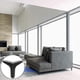 thumbnail image 4 of 4pack Metal Furniture Sofa Legs, Modern Style Furniture Feet, 4 of 5