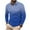 4Blue, variant on PuLe Mens Long Sleeve Top Collar top&shirt Shirts for Men Classic Casual Slim Fit Zip Up Graphic Printed Tops Golf s