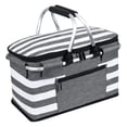 thumbnail image 1 of Cesta de Picnic Aislada KEFOMOL Bolsa Térmica Plegable 26L Gris, 1 of 7