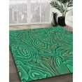 thumbnail image 3 of Ahgly Company Machine Washable Indoor Rectangle Transitional Spring Green Area Rugs, 7' x 10', 3 of 7