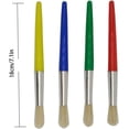 thumbnail image 6 of Casewin Spill Proof Paint Cup and Paint Brushes Kit Art Supplies Gift for Toddlers Kids Beginners Painting Coloring Drawing, 4 Assorted Color, 6 of 7