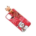 thumbnail image 3 of Christmas Mobile Phone Case Snowflake Santa Claus TPU Protective Cover, Replacement for iPhone 12/12 Pro, Type 4 Workhe, 3 of 7