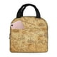 thumbnail image 1 of Easygdp Old Vintage Map Of Sea Bolsa Térmica Premium - Tela Oxford Impermeable, Gran Capacidad, Bolsillo Frontal, Unisex para Trabajo, Escuela, Actividades al Aire Libre y Picnics, 1 of 8