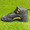 thumbnail image 3 of Ni - ke Ni - ke Air Jordan 12 Retro Mid Black Taxi Mens Size 8 Basketball Shoes Sneakers, 3 of 5