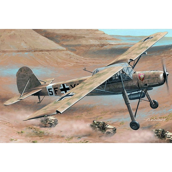 HobbyBoss 80181 Fieseler Fi156C-3/TROP 1/35 Scale Plastic Model Kit