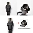 thumbnail image 2 of Lift Chair Remote Replacement, 5 Pin 2 Button Power Recliner Remote Replacement Parts for Okin Limoss Pride - Straight, 2 of 5