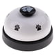 thumbnail image 5 of Campana de entrenamiento para mascotas con huella para perros, cachorros y gatos, para la cena y la alimentación. Blanco, 5 of 8