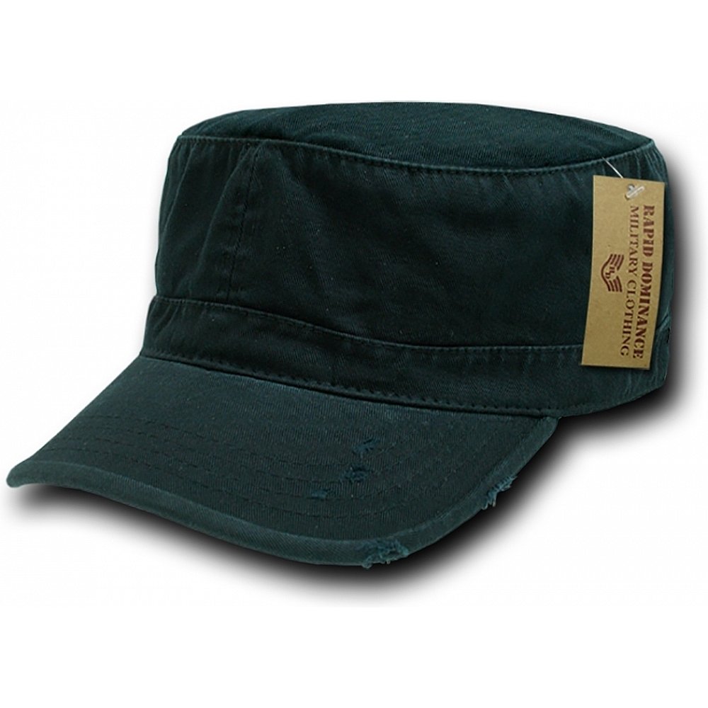 Rapid Dominance RapDom Vintage BDU Mens Cadet Cap [Black XL