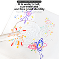thumbnail image 4 of 12 Colors Acrylic Markers, 1.0mm Bullet Nib Acrylic Paint Pens, Bright Colors, Big Capacity ink, Wide Range of Uses, Painting Gel Pen, 4 of 7