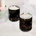 thumbnail image 5 of Ryvnso 2 Pack Qtip Holder Organizer Butterflies Golden Bathroom Cotton Swabs Cans Storage Canister, 5 of 7