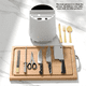 thumbnail image 5 of Estante giratorio para cuchillos, estante para cubiertos, cucharas, palillos, estante de almacenamiento para tenedores, caja de almacenamiento, almacenamiento de cocina multifuncional A, 5 of 7