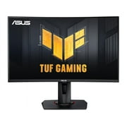 ASUS 27" 1080P TUF Gaming Curved HDR Monitor (VG27VQM) - Full HD, 240Hz, 1ms, Extreme Low Motion Blur, Adaptive-Sync, FreeSync Premium, Speakers, Eye Care, HDMI, DisplayPort, USB, Height Adjustable
