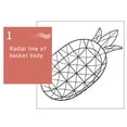 thumbnail image 5 of HOARBOEG Pineapple Shaped Stainless Steel Fruit Basket - Open Wire Bread & Snack Holder, Modern Kitchen Countertop Decor, 5 of 5