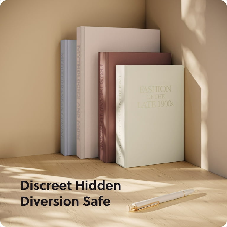 U Brands Book Diversion Safe, 8.66 x 6.02 x 1.77 in., Hidden