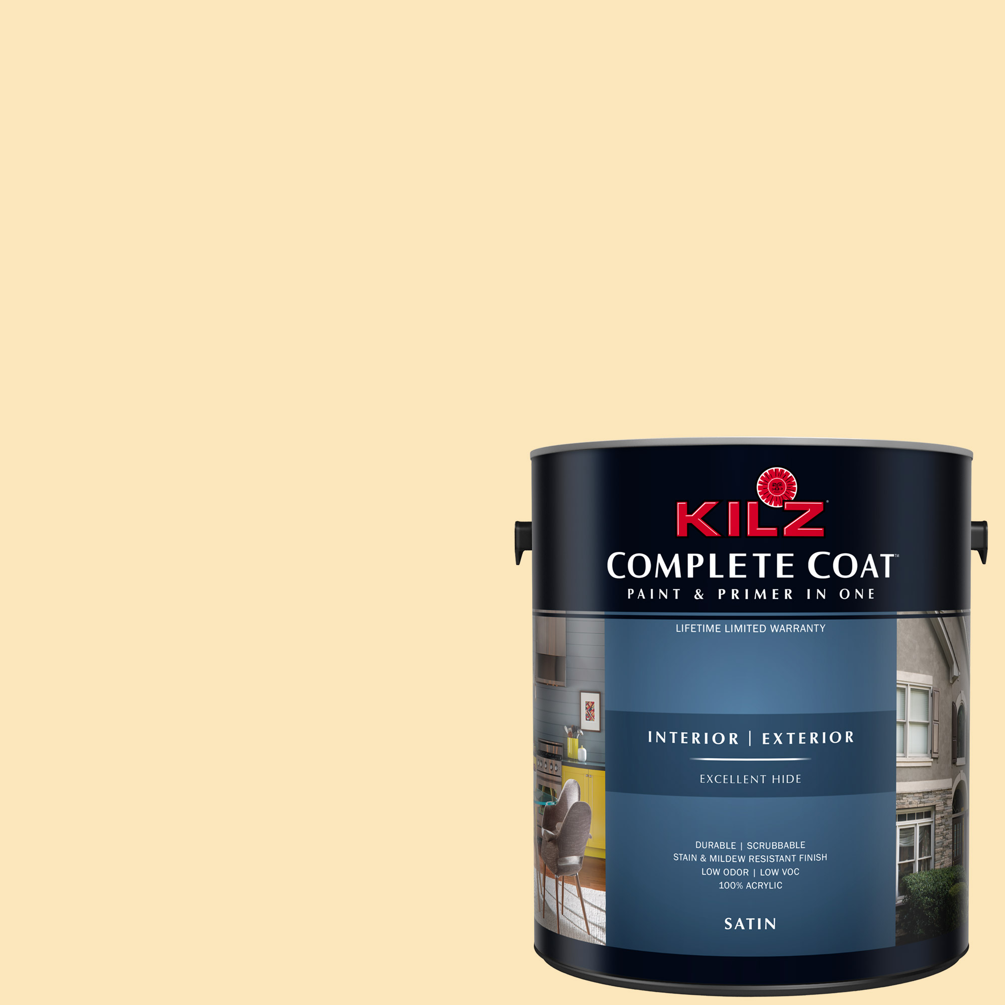 Magnolia, KILZ Complete Coat Interior/Exterior Paint & Primer in One, 