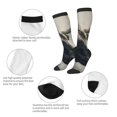 thumbnail image 3 of Sigee Mystical Bull in Fog for Socks for Men Women Socks Stocking Compression Socks, 3 of 6