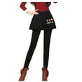 thumbnail image 1 of Qertyioot 2024 Nouvel An Réinitialiser Leggings Épais Ajustés en Peluche Chaude pour Femmes, 1 of 4