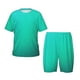 thumbnail image 1 of Balery Turquoise Light Blue Conjunto de Pijama Infantil de Manga Corta con Estampado – Ropa de Dormir de Algodón Suave-Large, 1 of 6