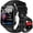 Black, variant on Smart Watch for Men Women (Answer/Make Calls) ,1.96" HD Screen Fitness Watch with Stress Monitor, SOS Button, IP68 Waterproof