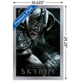 thumbnail image 3 of The Elder Scrolls V: Skyrim - Aerial Wall Poster, 14.725" x 22.375" Framed, 3 of 5