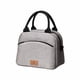 thumbnail image 2 of Bolsa de Comida de Gran Capacidad con Hielera Térmica | Bolsa Impermeable para Lonchera | Bolsa Térmica para El Almuerzo de Oficina con Correa Extendida | Colores Gris, Rosa y Azul Marino para El Tra, 2 of 6