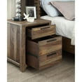 thumbnail image 2 of Furniture of America Tristan Transitional Nightstand, Rustic Natural, 2 of 4