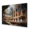 thumbnail image 2 of Designart "Melodic Masterpiece Concert Halls wall decor IV" Architecture Metal Wall Decor, 2 of 5