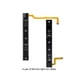 thumbnail image 4 of Methold 1 par de rieles deslizantes derecho/izquierdo, ligero, portátil, barra deslizante lateral, interruptor, consola, deslizadores, Videojuegos y accesorios, 4 of 6