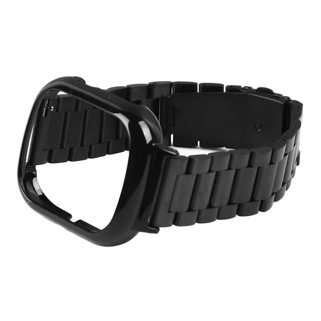 Watch Strap Case, Accurate Cutouts Smart Watch Strap For Perfect Fitting Black,Silver
