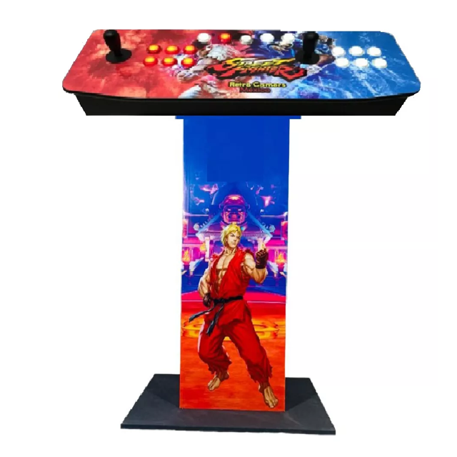 Tablero Arcade Retro Multijugador 30 Mil Títulos C/ Pedestal Tablero Jumbo de 80 CM Botones LEd Genérica diseño al azar